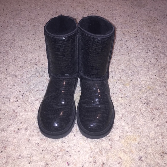 Sequin black UGGS