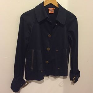 Tory Burch Navy Fall Jacket