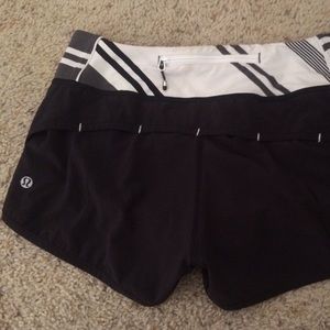 Lululemon speed shorts