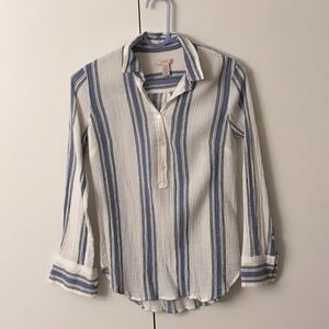 J. Crew linen shirt