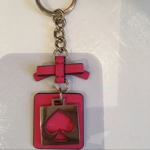 Kate Spade Live Colorfully keychain