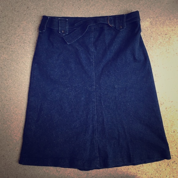 Denim skirt
