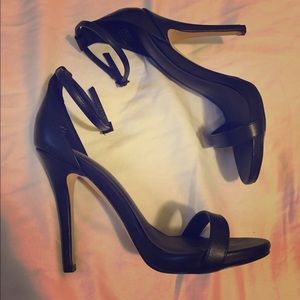Call It Spring Black High Heel Sandals