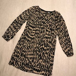 LOFT Animal Print Dress