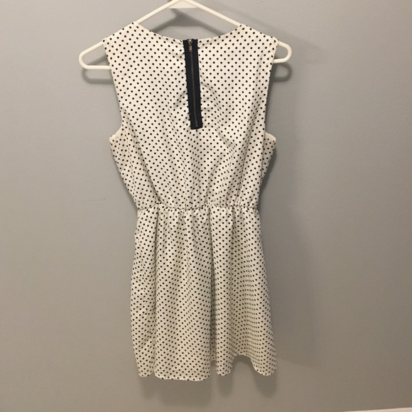 Black and white polka dot dress - Picture 2 of 2