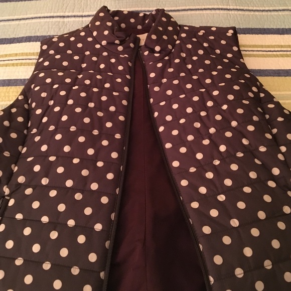 Brown Polka Dot Vest