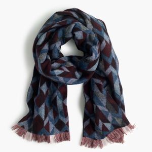 🌟 Host Pick 🌟 J. Crew Woven Geometric Scarf