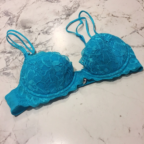 PINK Victoria's Secret Other - Blue Lace PINK Lightly Lined Date Bra