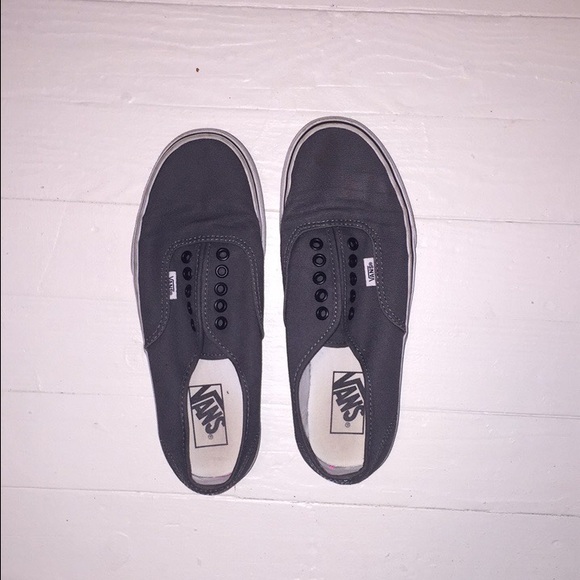 Grey vans