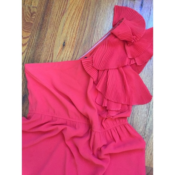 Frilled One Shoulder Dress - Picture 3 of 3