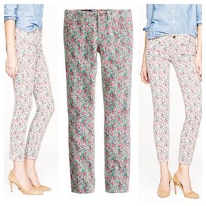 Liberty toothpick jean in Emma and Georgina floral