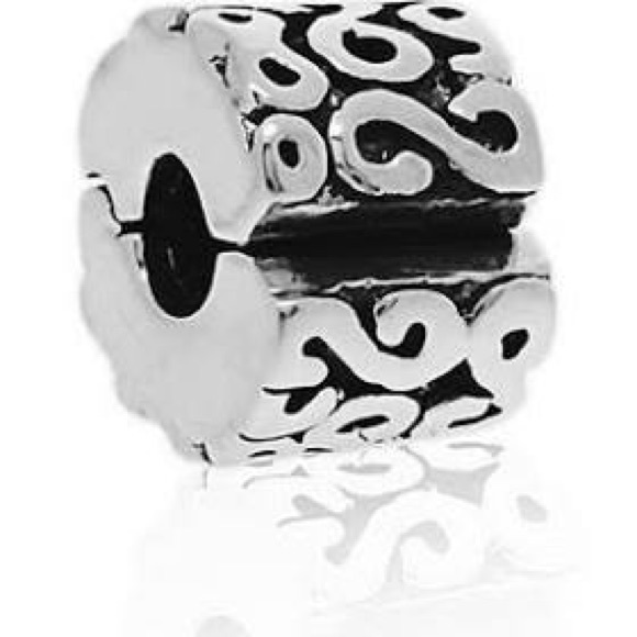 Swirls clasp Pandora charm