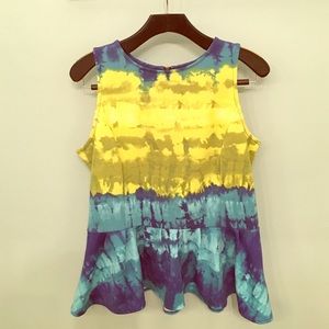 Sleeveless Peplum top