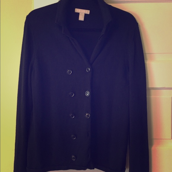 Banana Republic Double Breasted Collar Sweater