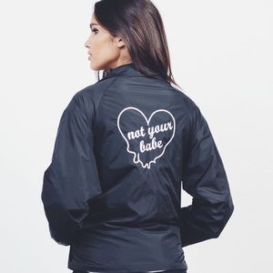 Not your babe windbreaker