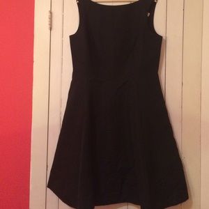 Black cocktail dress