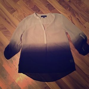 Sheer, 3/4 length Fred and David top