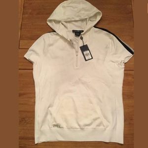 RL Sport Platinum Women's XL Hooded Golf Shirt