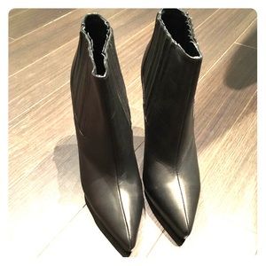 Jeffrey Campbell Black Ankle Boots