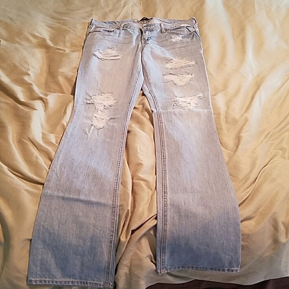 Distressed Hollister Jeans