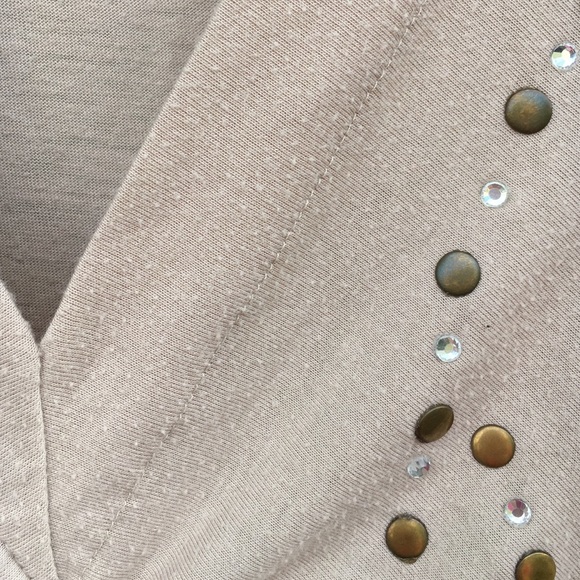 Wrangler Rock 47 beige top with jewels - Picture 3 of 4