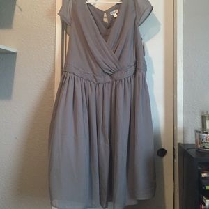 Semi formal grey dress