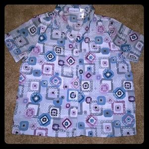 alfred dunner button down top 12P petite L