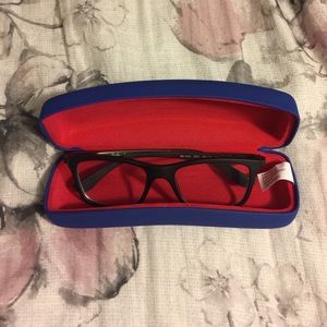 Ray-Ban eyeglasses. Black matte