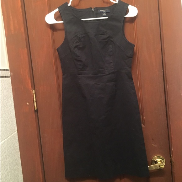 Black dress from Banana Republic