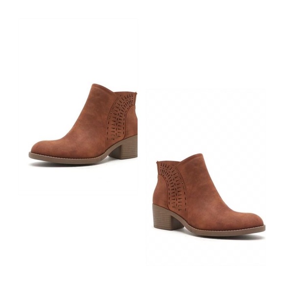 Vegan Leather Ankle Boots - Picture 2 of 4