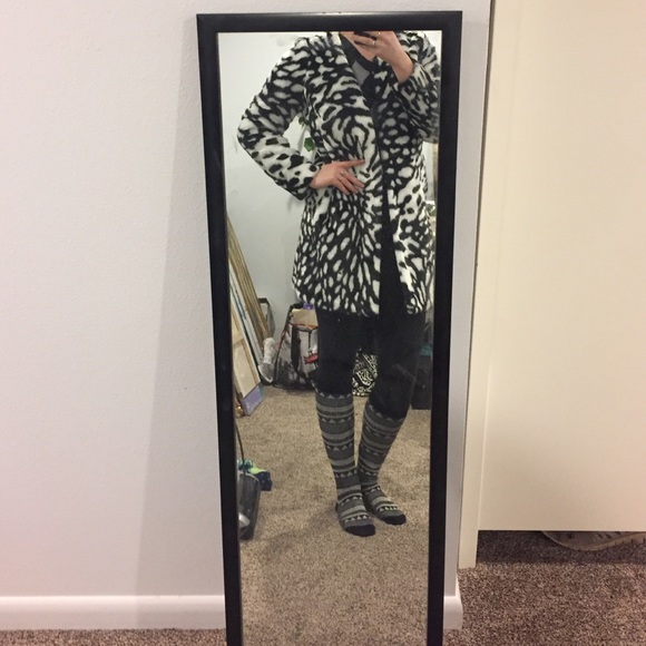 Faux fur jacket