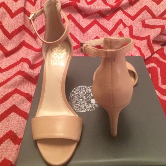 Vince Camuto Shoes - Beautiful Beige Ankle Strap Sandal