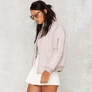 Nasty Gal Bomber Jacket - Never worn!
