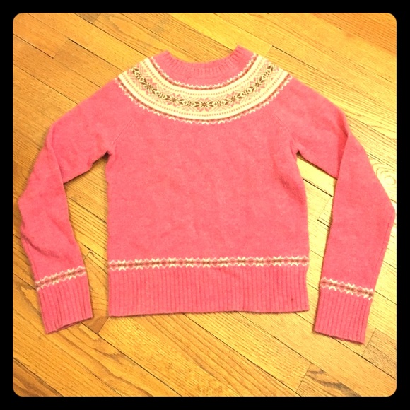 J. Crew fair isle sweater