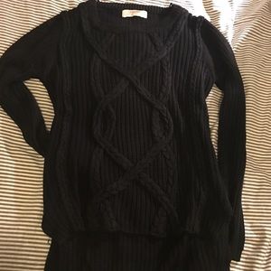 Zara Knit Sweater | Black