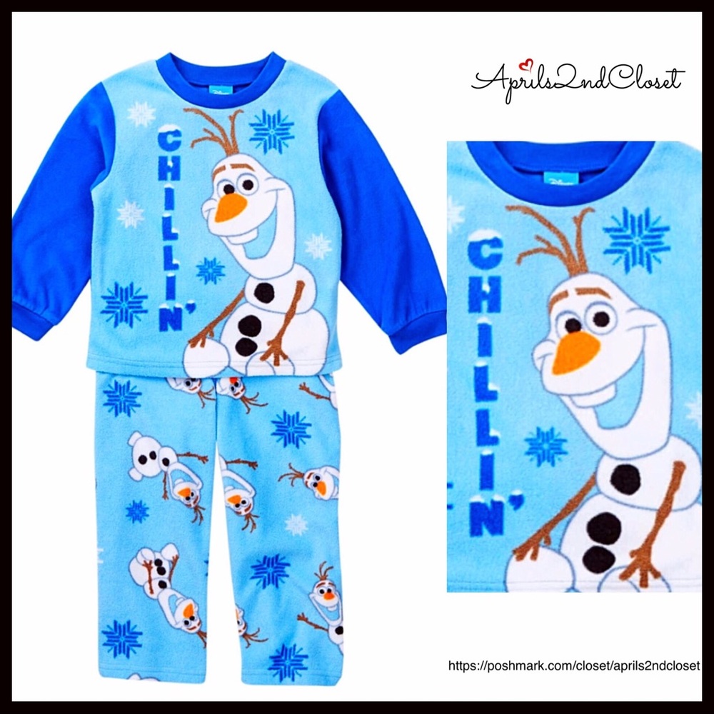 DISNEY FROZEN PJS PAJAMAS SET - Picture 3 of 6