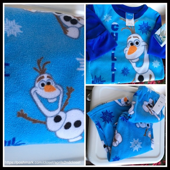 DISNEY FROZEN PJS PAJAMAS SET - Picture 4 of 6