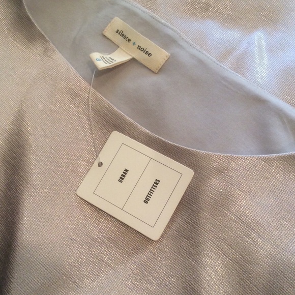 Urban Outfitters Metallic Silver Sylvies Frock - Picture 2 of 2