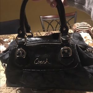 👜Black coach handbag👜