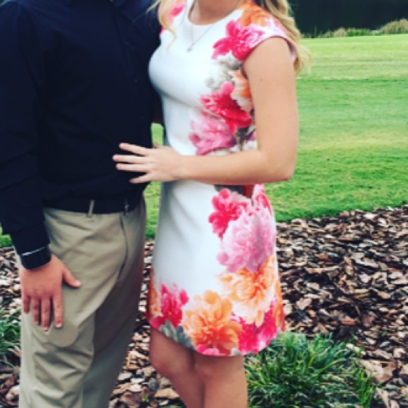 Floral Calvin Klein Dress