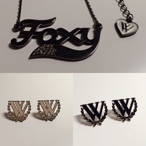 Wildfox jewelry bundle/earrings/necklace