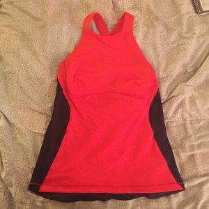 Lululemon adjustable workout tank size 8