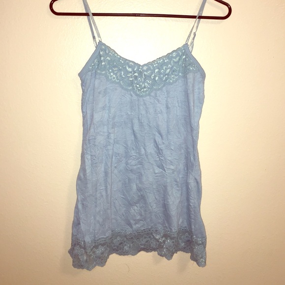 Light Blue Lace Cami