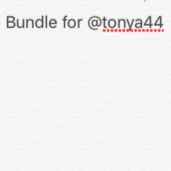 Bundle for @tonya44
