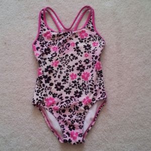 Girls One Piece Bathing Suit