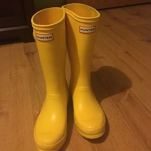 Yellow Hunter Boots!