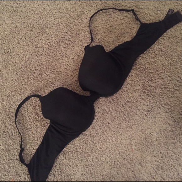 Silk black Victoria's Secret bra