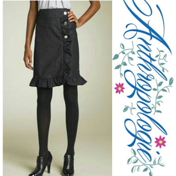 Anthropologie Dresses & Skirts - ⬇Today Only⬇Leifsdottir Denim Skirt