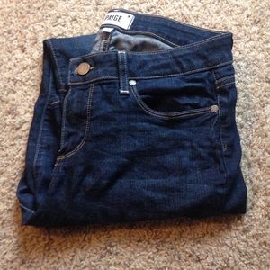 Paige skinny jeans