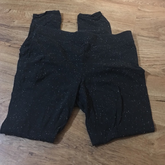 VS pink speckled leggings